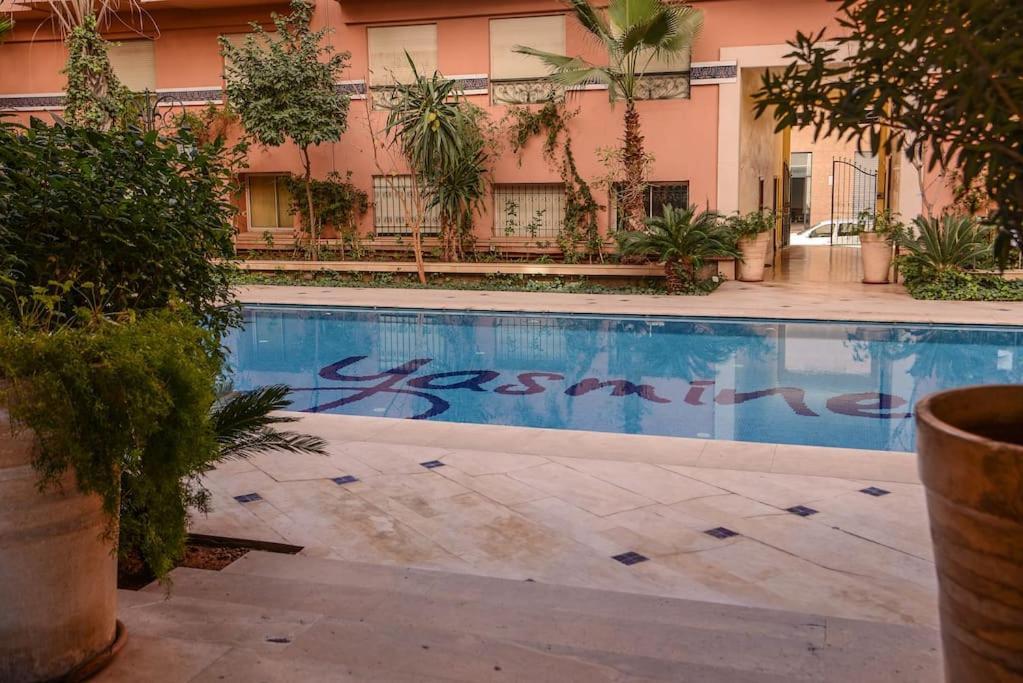 Beautiful, Great Equipped 122 M Holiday Apartment Near Majorelle Garden And Gueliz With Pool Views And A Large Balcony And Terrace Marakeş Dış mekan fotoğraf