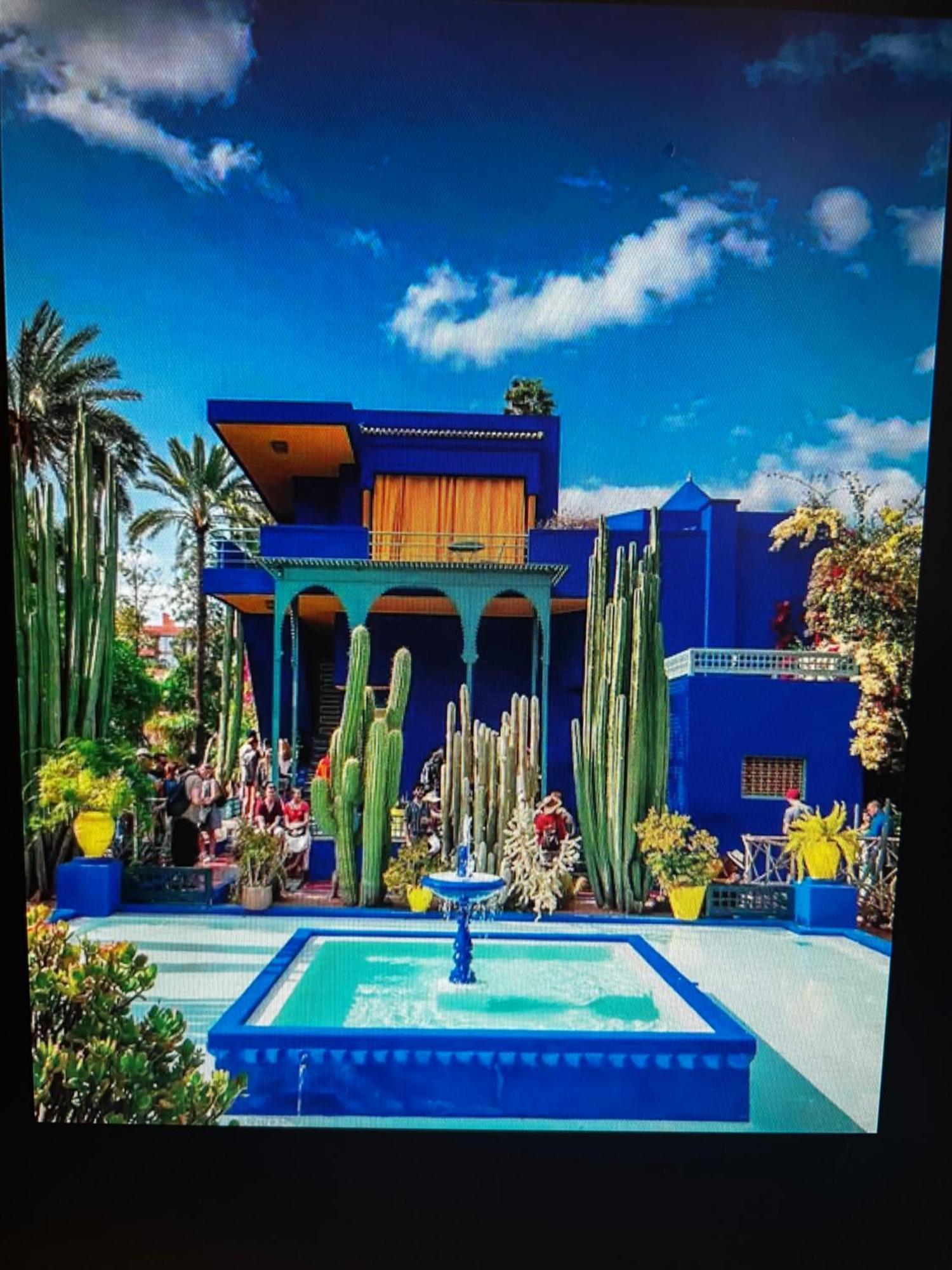 Beautiful, Great Equipped 122 M Holiday Apartment Near Majorelle Garden And Gueliz With Pool Views And A Large Balcony And Terrace Marakeş Dış mekan fotoğraf